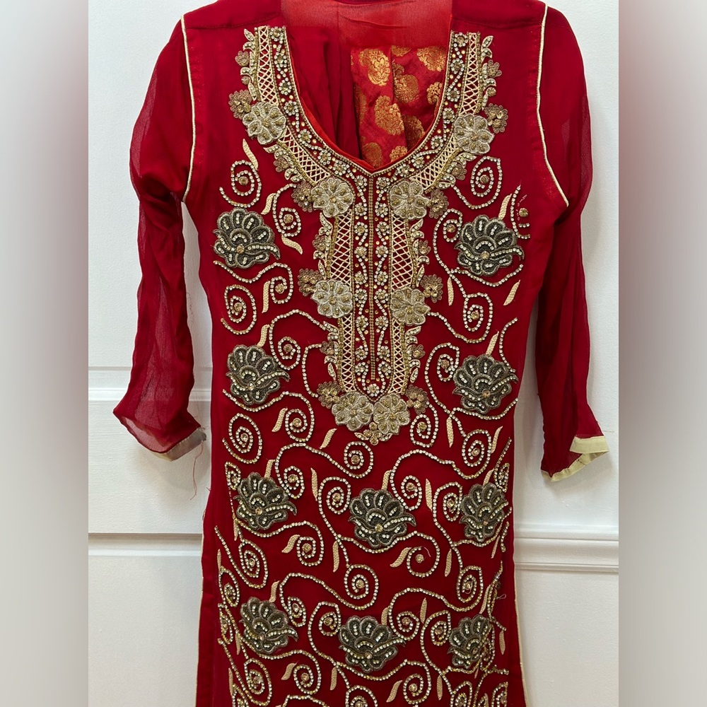 pakistani indian wedding party dress